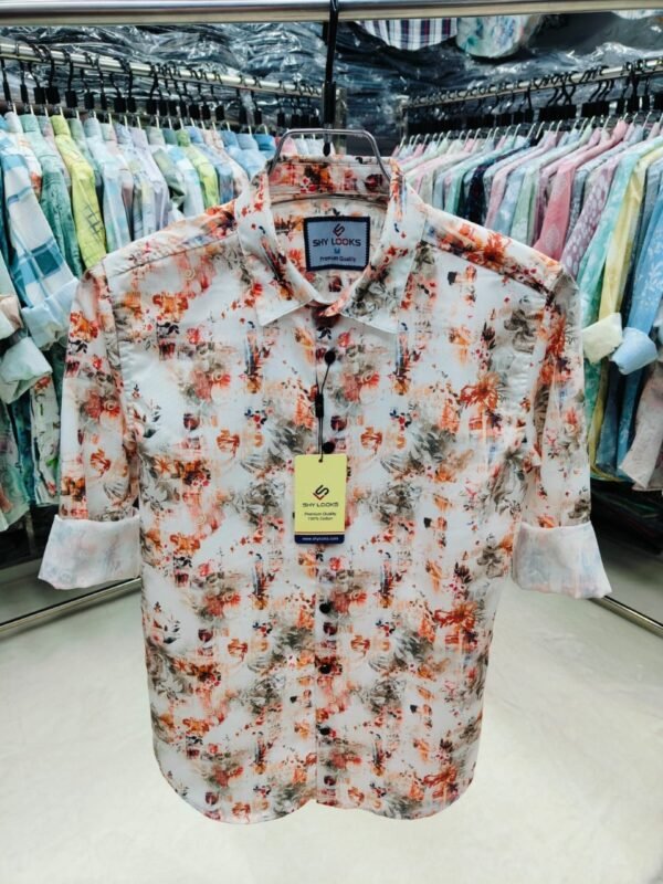 New Stylish & Smart Looking Trendy Long Sleeve Casual Shirt For Men - Image 3