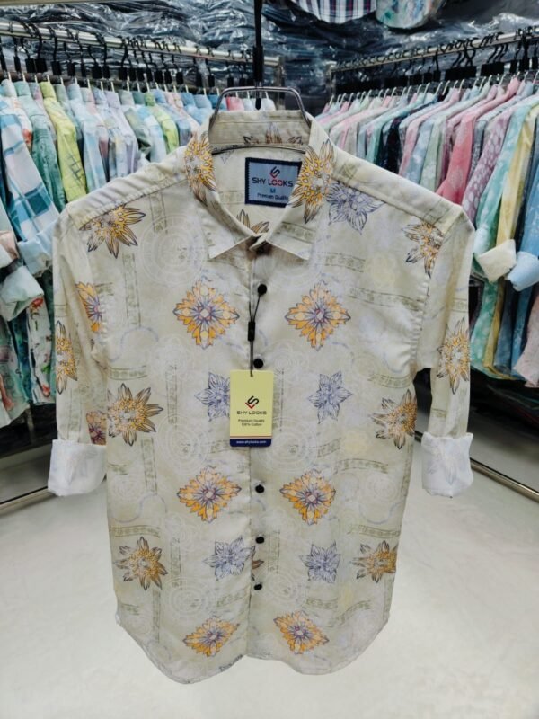 New Stylish & Smart Looking Trendy Long Sleeve Casual Shirt For Men - Image 6