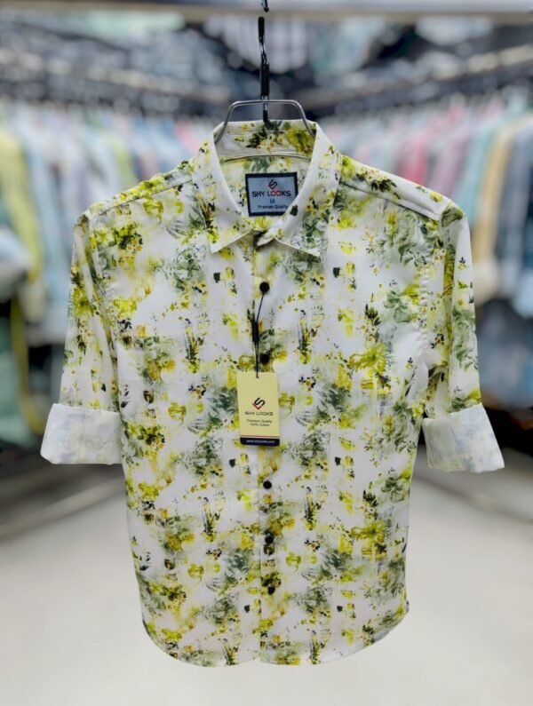 New Stylish & Smart Looking Trendy Long Sleeve Casual Shirt For Men - Image 4
