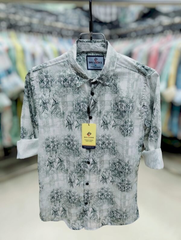 New Stylish & Smart Looking Trendy Long Sleeve Casual Shirt For Men - Image 7