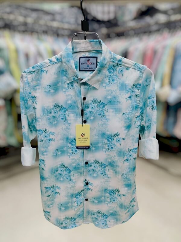 New Stylish & Smart Looking Trendy Long Sleeve Casual Shirt For Men - Image 8