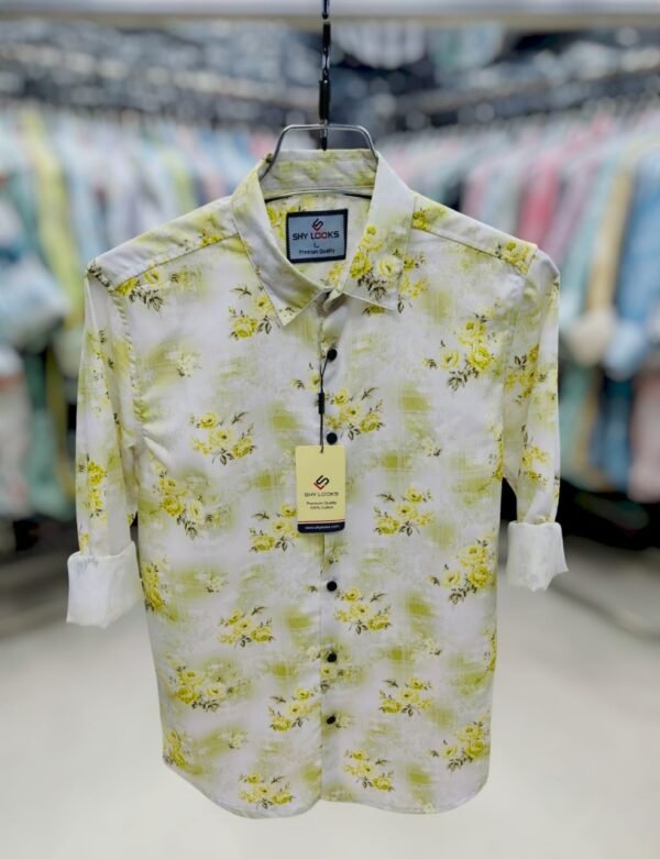 New Stylish & Smart Looking Trendy Long Sleeve Casual Shirt For Men - Image 9