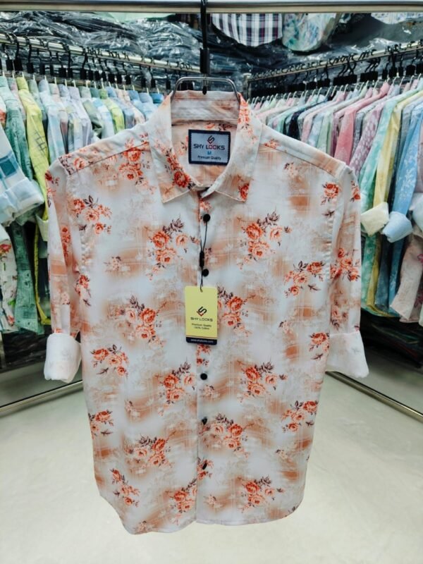 New Stylish & Smart Looking Trendy Long Sleeve Casual Shirt For Men - Image 10